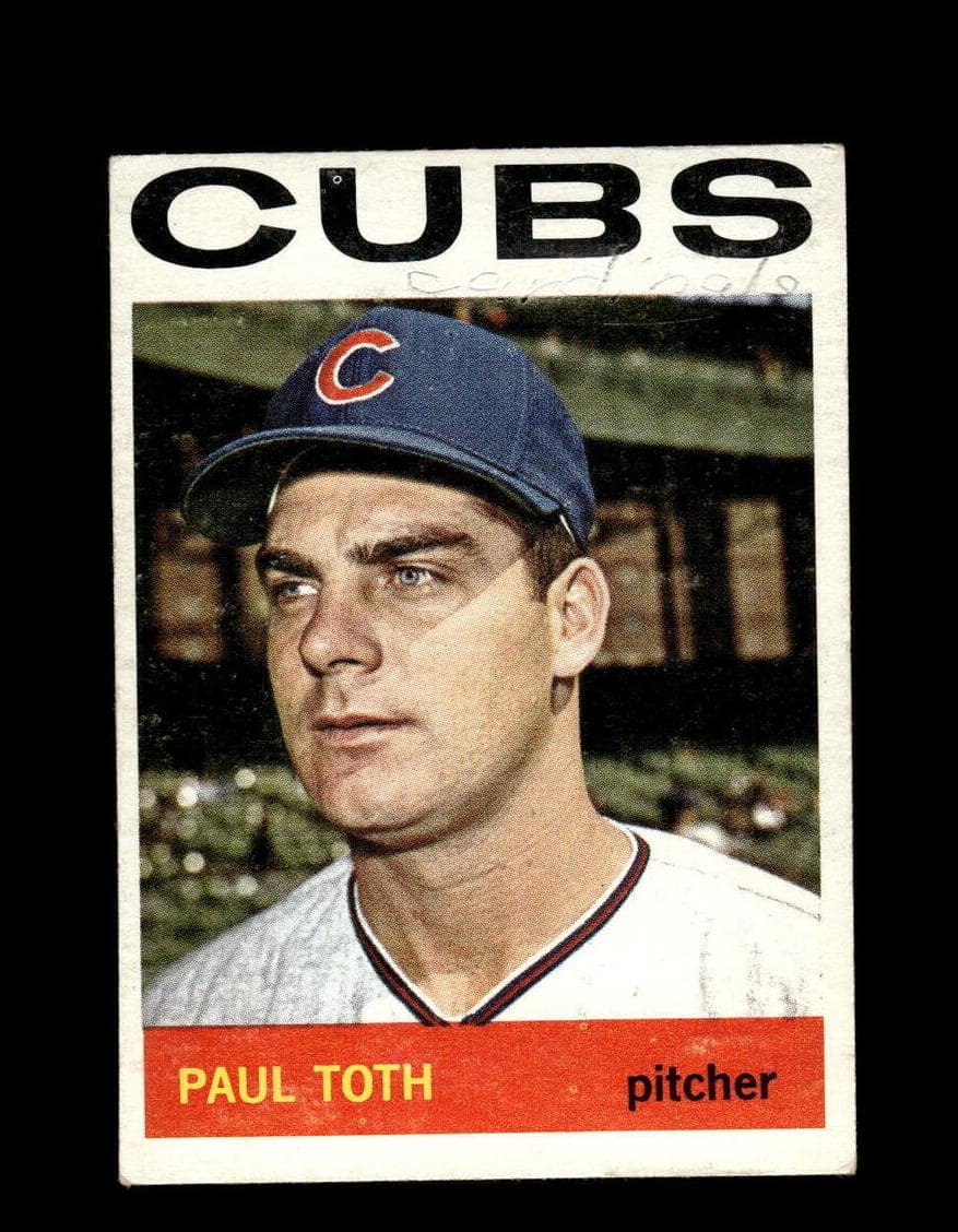 Paul Toth 1964 topps Topps