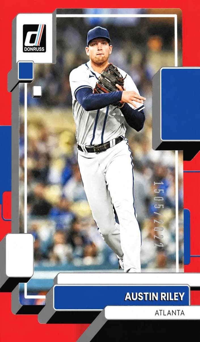 Austin Riley 2022 panini Donruss