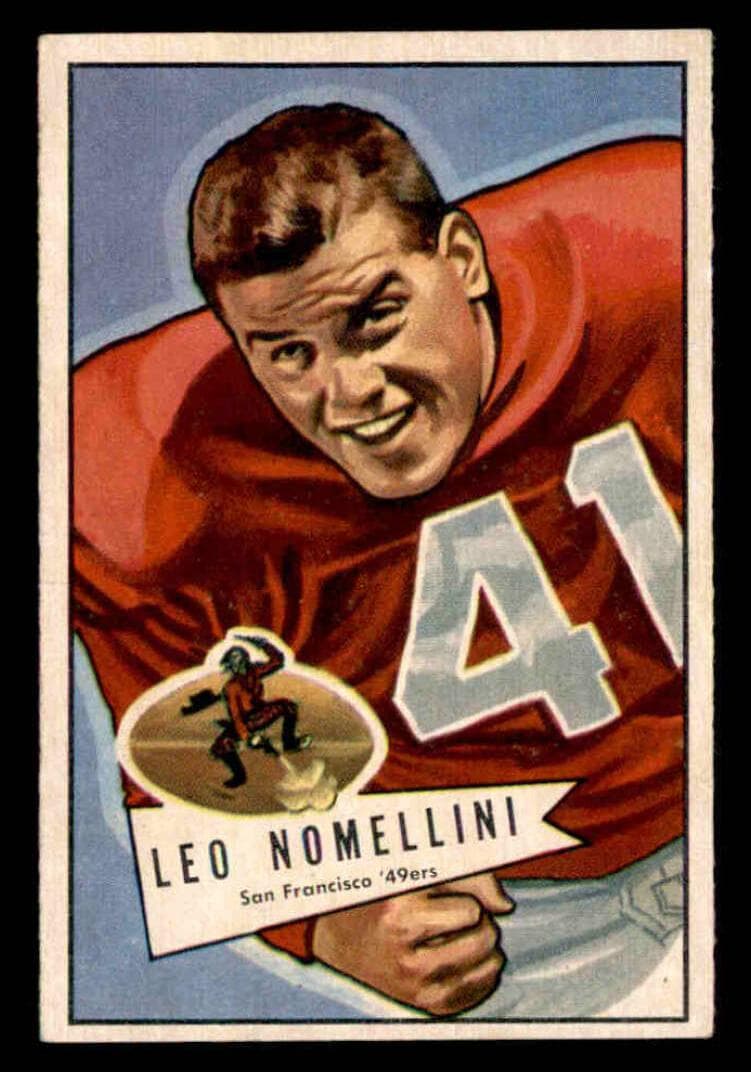 Leo Nomellini 1952 bowman Bowman Small