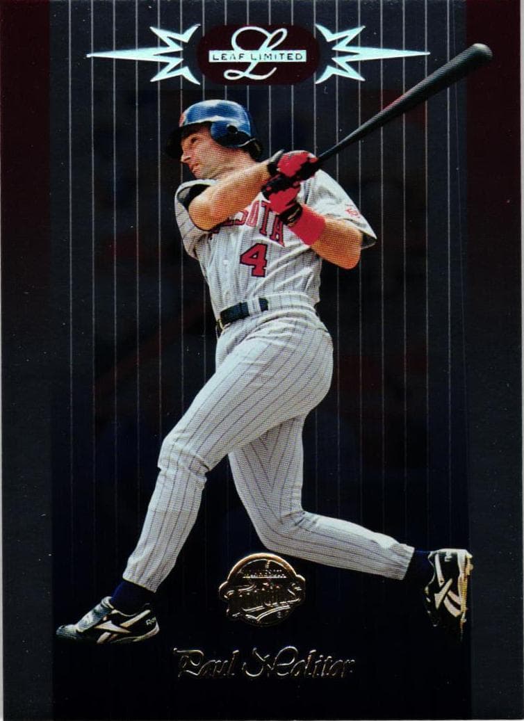 Paul Molitor 1996 leaf Leaf Limited