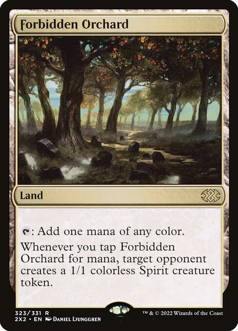 Forbidden Orchard 2016 Magic: The Gathering Commander 2016