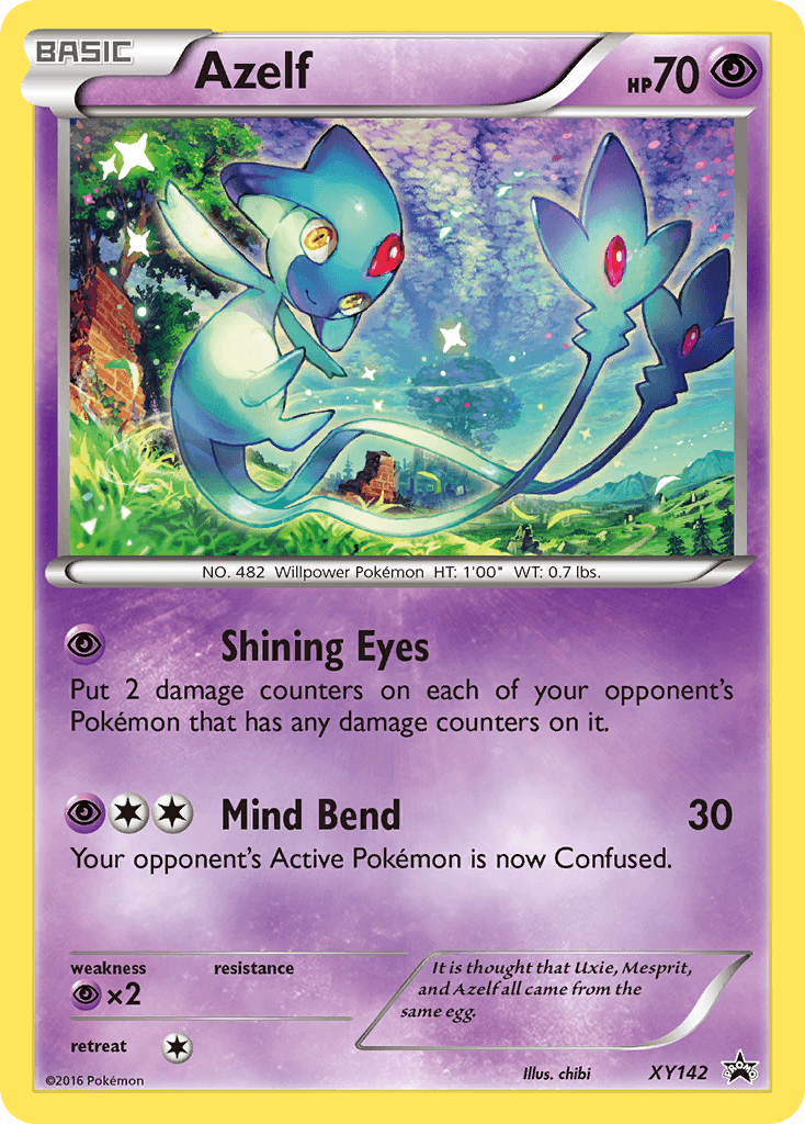 Azelf 2018 Pokemon