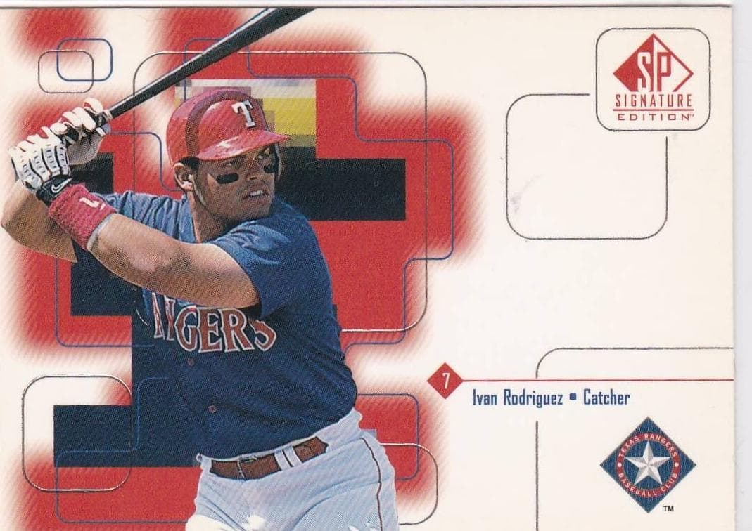 Ivan Rodriguez 1999 unknown SP Signature Edition