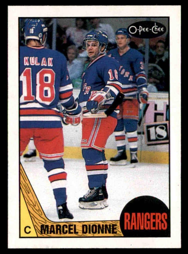 Marcel Dionne 1987 topps O-Pee-Chee