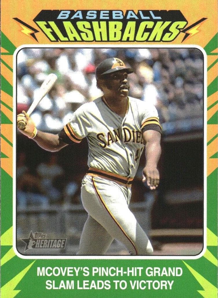 Willie McCovey 2024 topps Topps Heritage