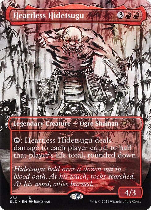Heartless Hidetsugu 2019 Magic: The Gathering Secret Lair Drop