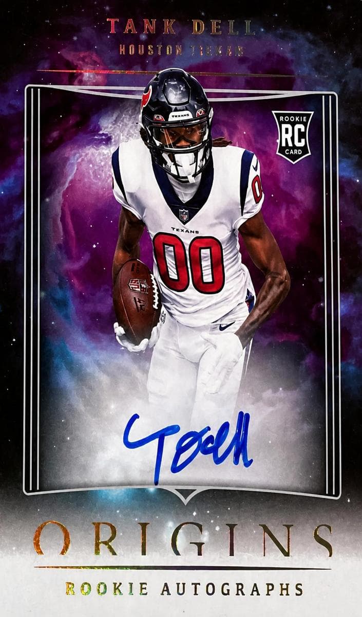 Tank Dell 2023 panini Origins Rookie Autographs