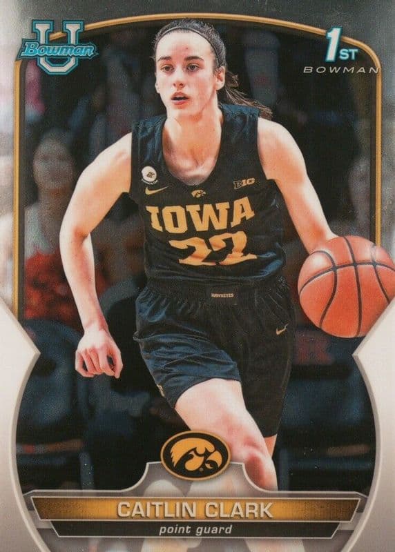 Caitlin Clark - Iowa 1st trading card