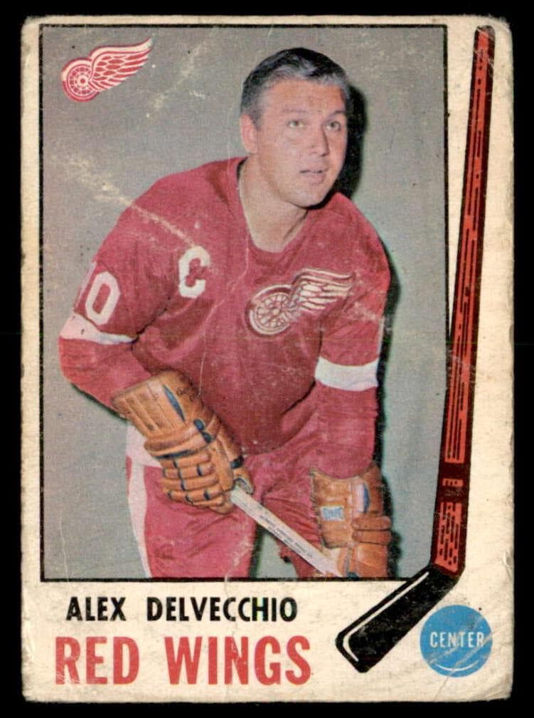 Alex Delvecchio 1969 topps O-Pee-Chee