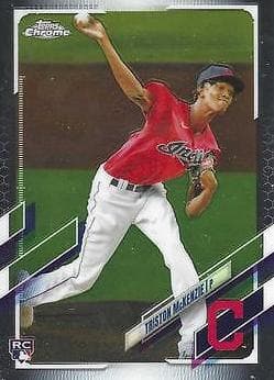 Triston McKenzie 2021 topps Topps Chrome