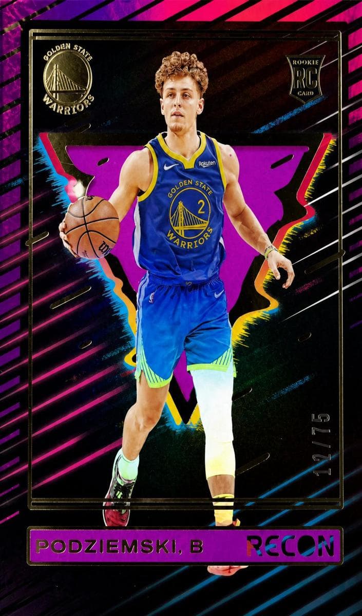 Brandin Podziemski 2023 panini Panini Recon