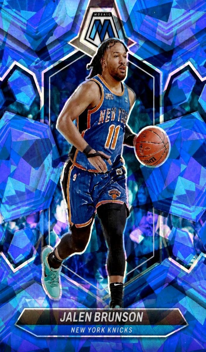 Jalen Brunson 2023 panini Panini Mosaic
