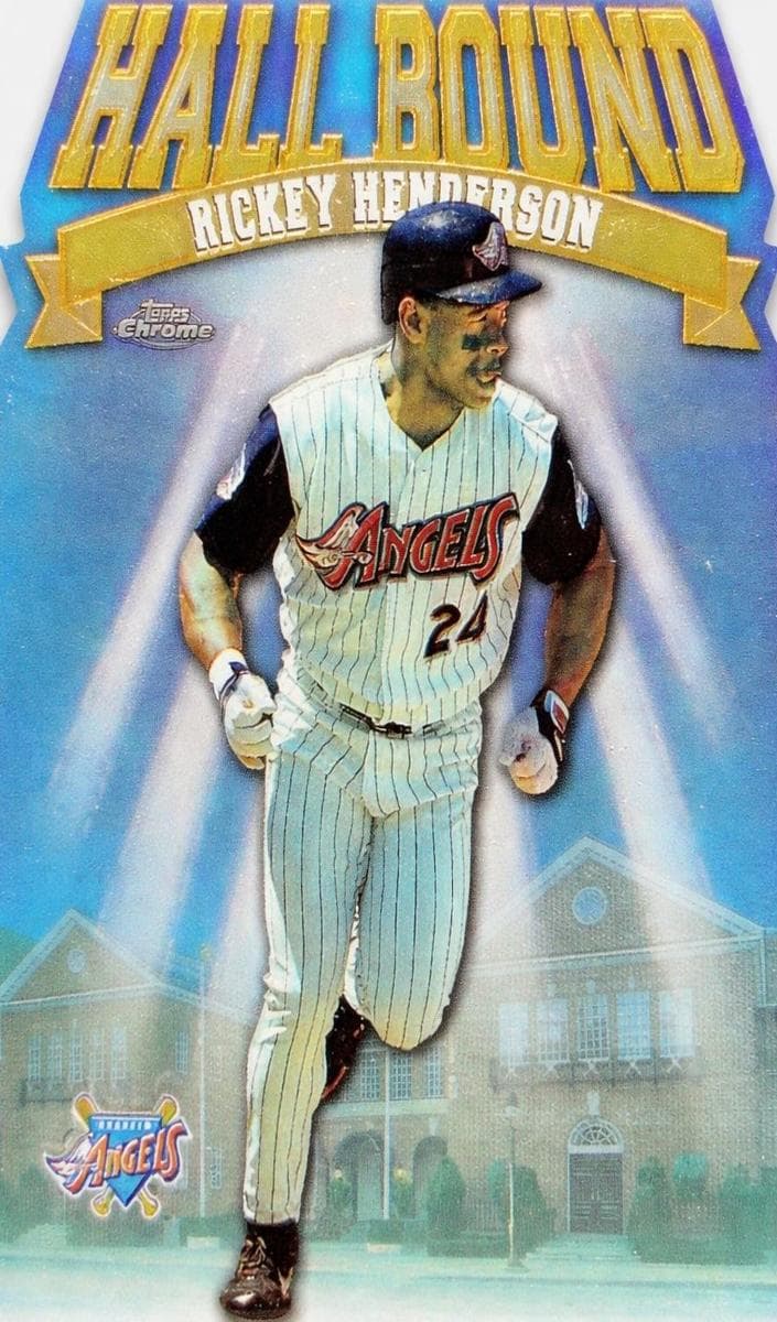Rickey Henderson 1998 topps Topps Chrome