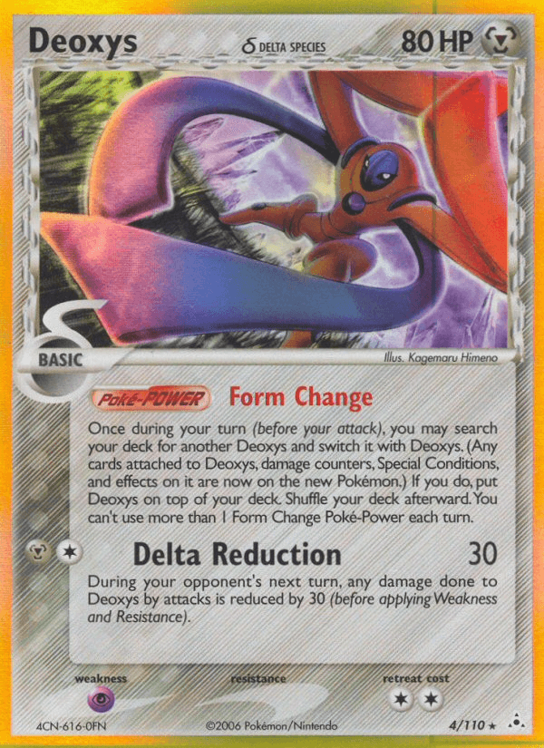 Deoxys 2006 Pokemon