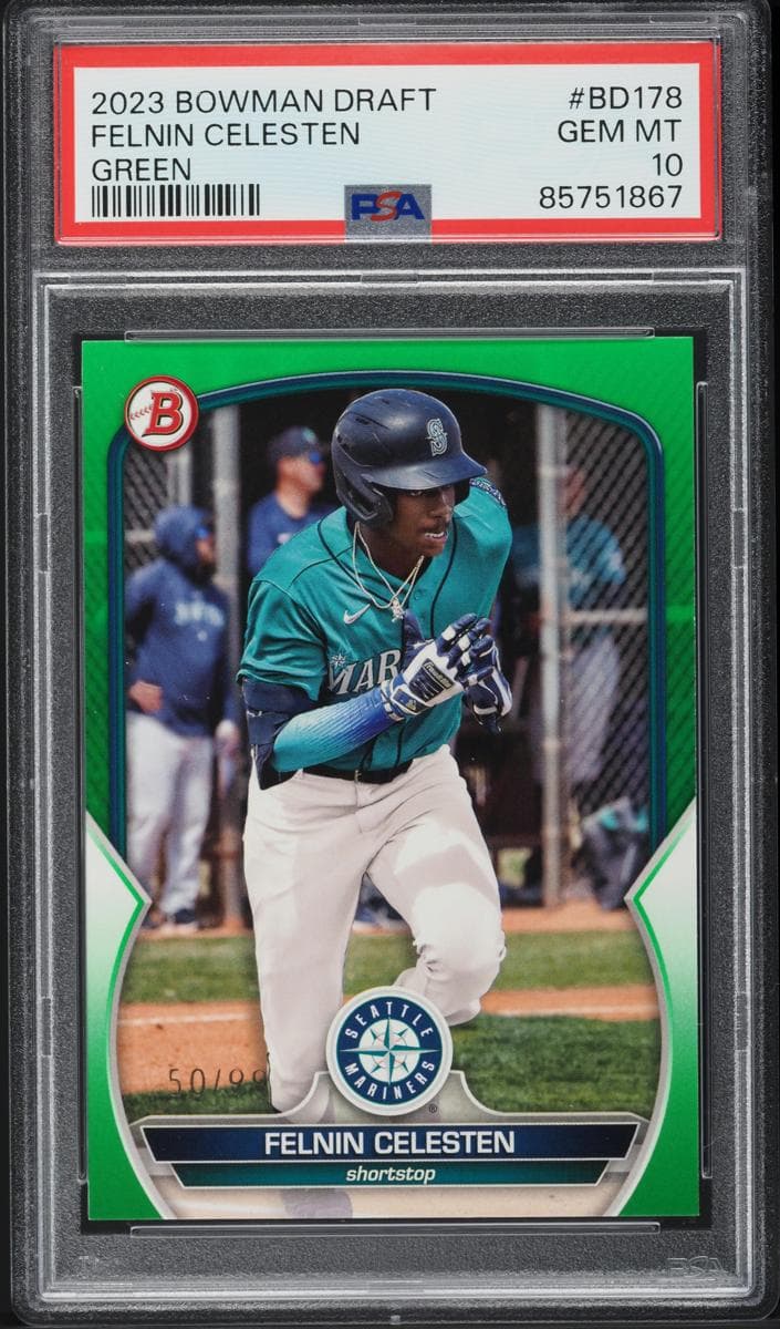 Felnin Celesten 2023 bowman Bowman Draft