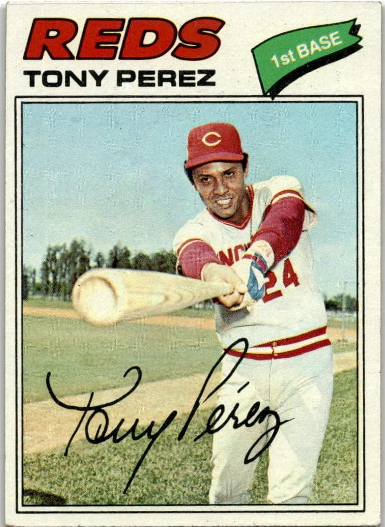 Tony Perez 1977 topps Topps