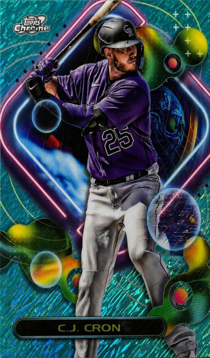 C.J. Cron 2023 topps Topps Cosmic Chrome