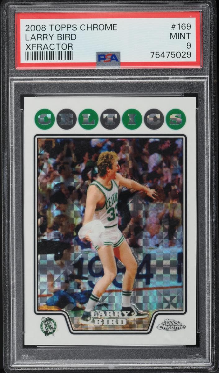 Larry Bird 2008 topps