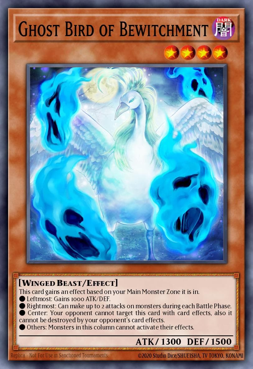 Ghost Bird of Bewitchment #EXFO-EN032