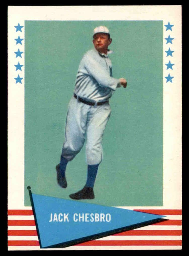 Jack Chesbro 1961 fleer Fleer Baseball Greats