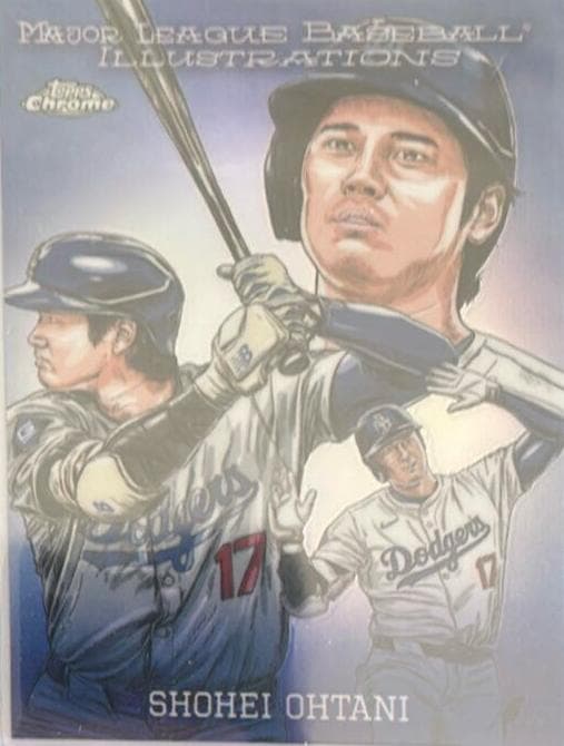 Shohei Ohtani 2024 topps Topps Chrome Update