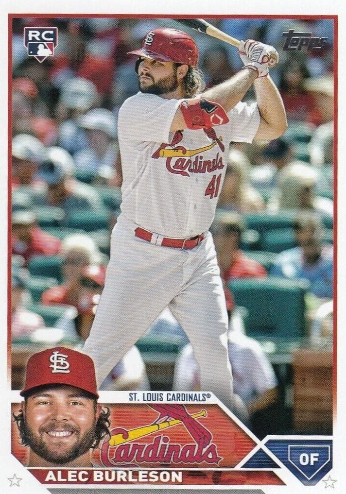 Alec Burleson 2023 topps Topps