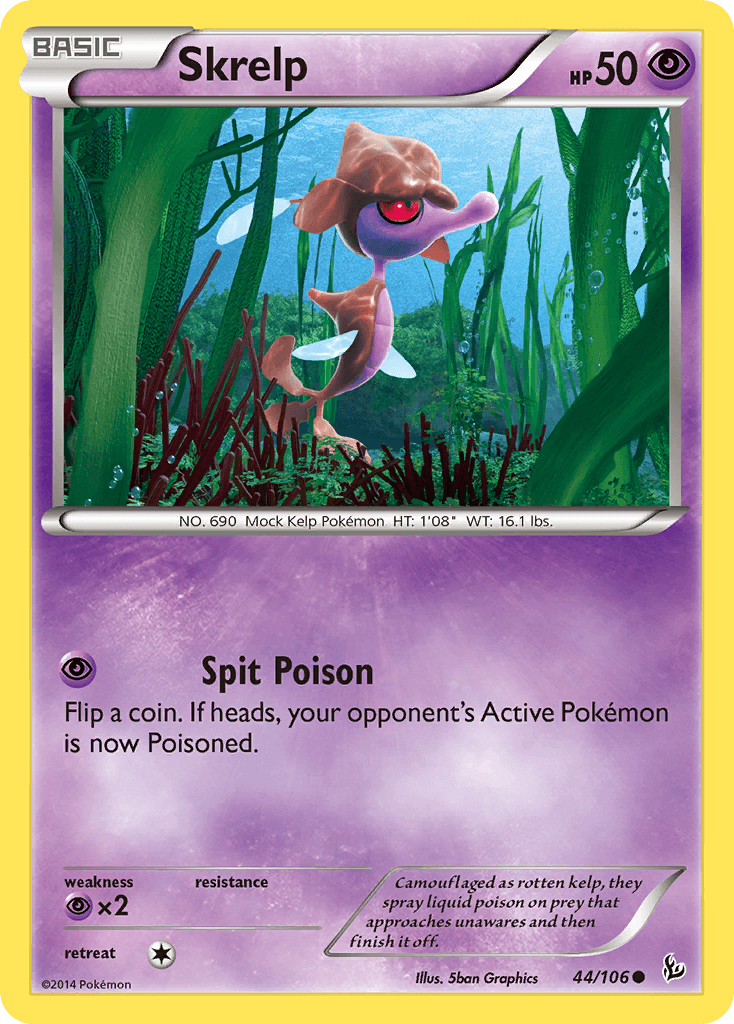 Skrelp 2014 Pokemon Flashfire