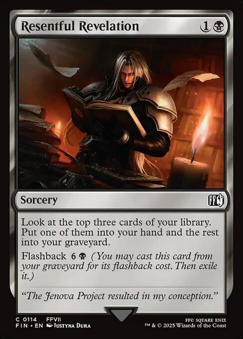 Resentful Revelation 2025 Magic: The Gathering Final Fantasy