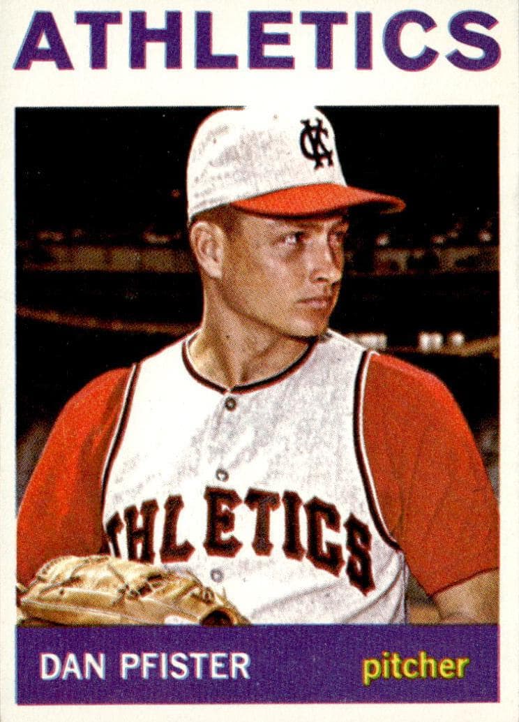 Dan Pfister 1964 topps Topps