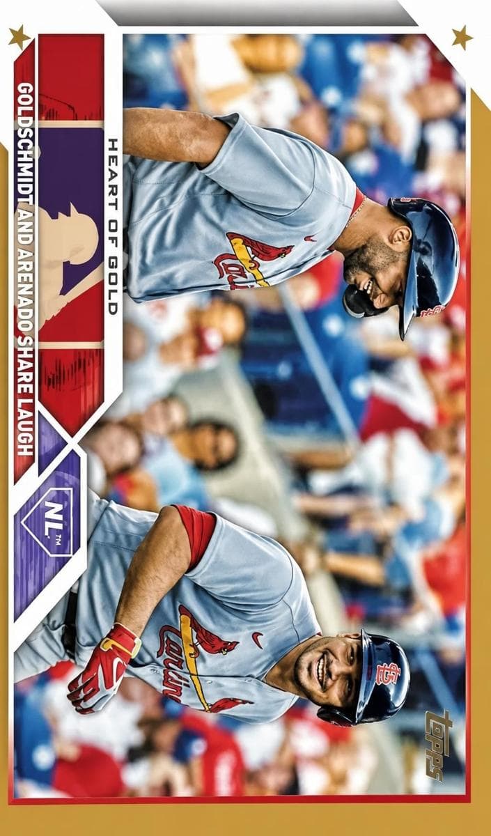 Paul Goldschmidt / Nolan Arenado 2023 topps