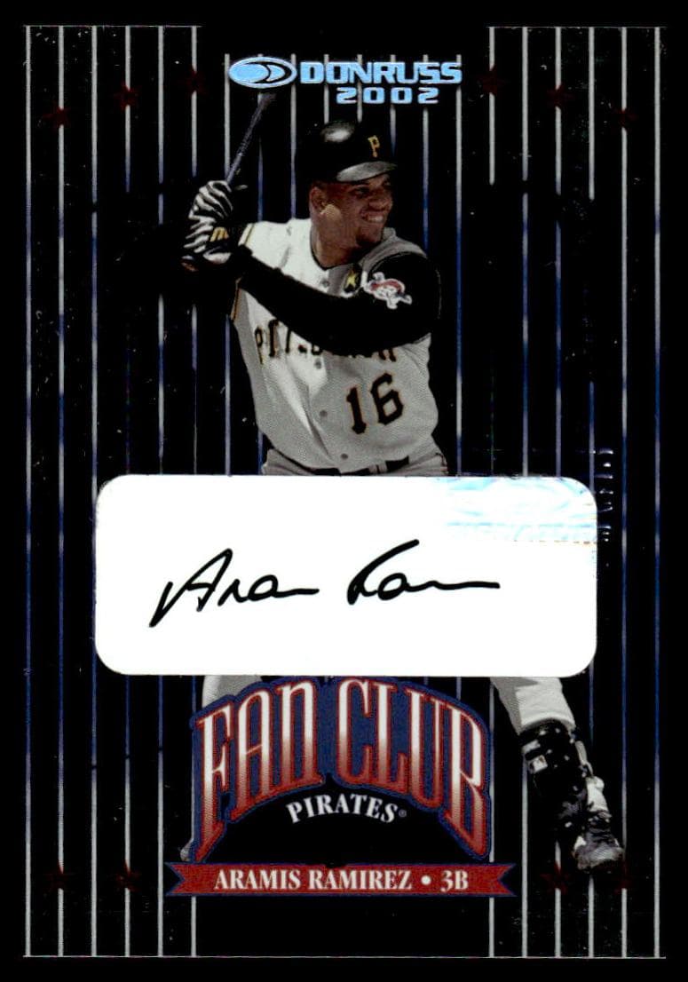 Aramis Ramirez 2002 panini Donruss