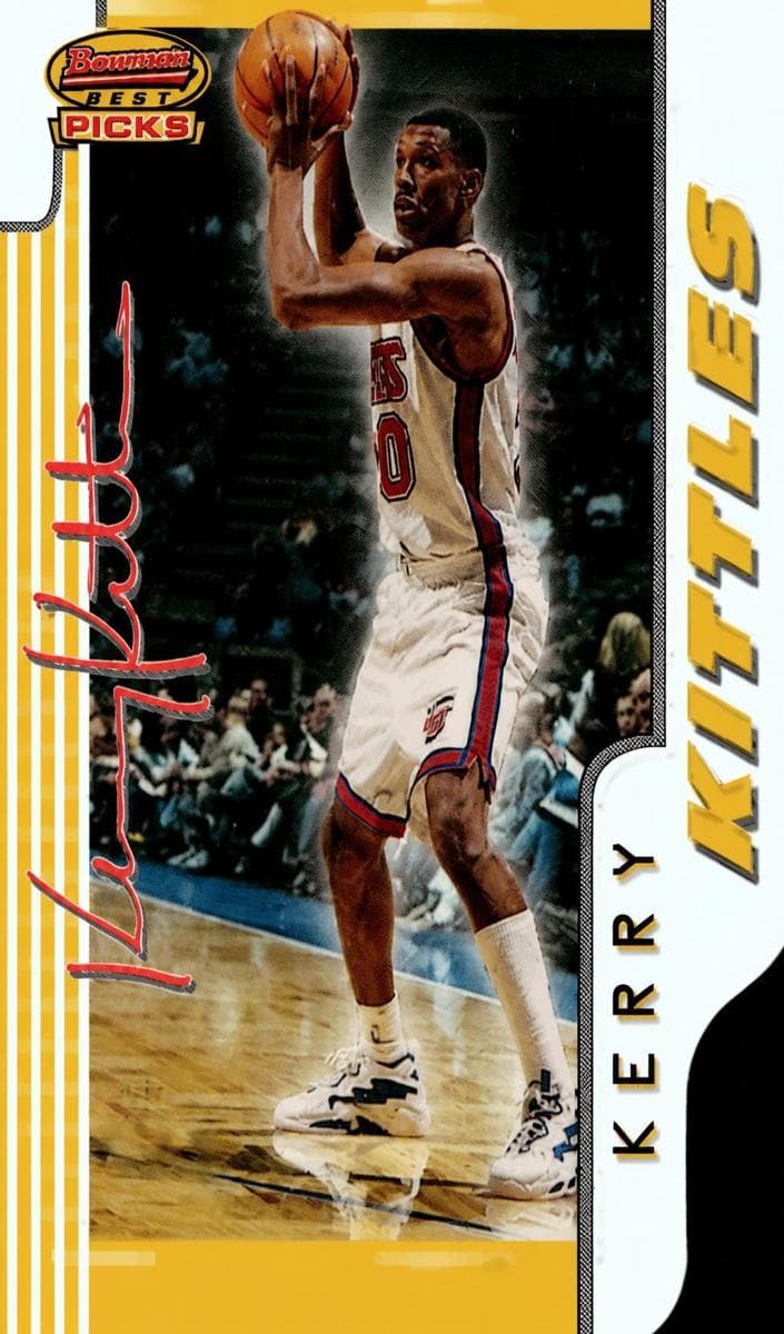 Kerry Kittles 1996 unknown Bowman's Best