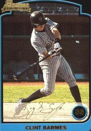Clint Barmes 2003 bowman Bowman