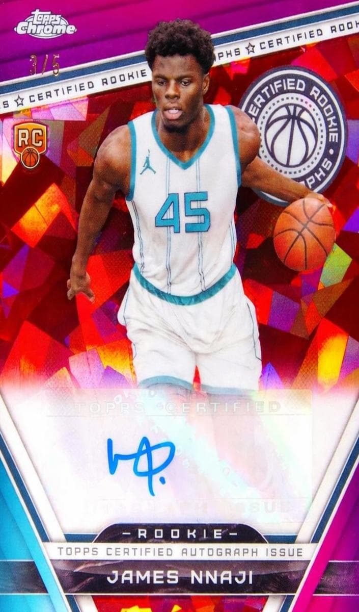 James Nnaji 2023 topps