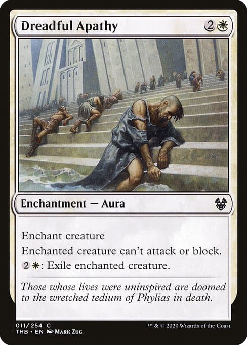 Dreadful Apathy 2020 Magic: The Gathering Theros Beyond Death