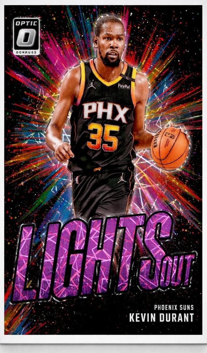 Kevin Durant 2024 panini Donruss Optic
