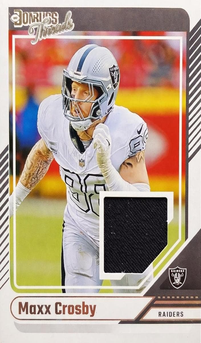 Maxx Crosby 2024 panini Donruss
