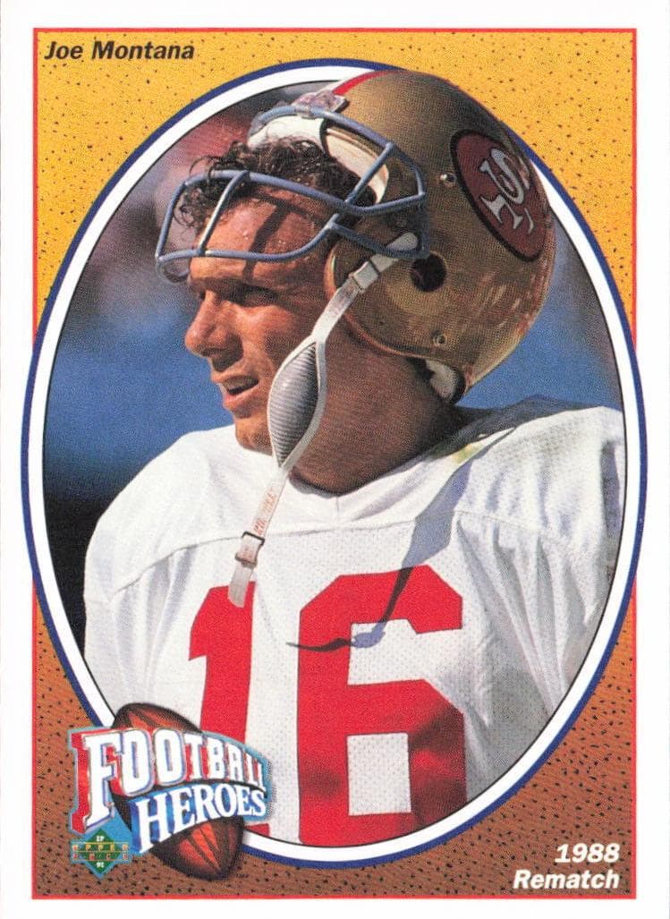 Joe Montana 1991 upper-deck