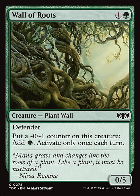 Wall of Roots 2010 Magic: The Gathering