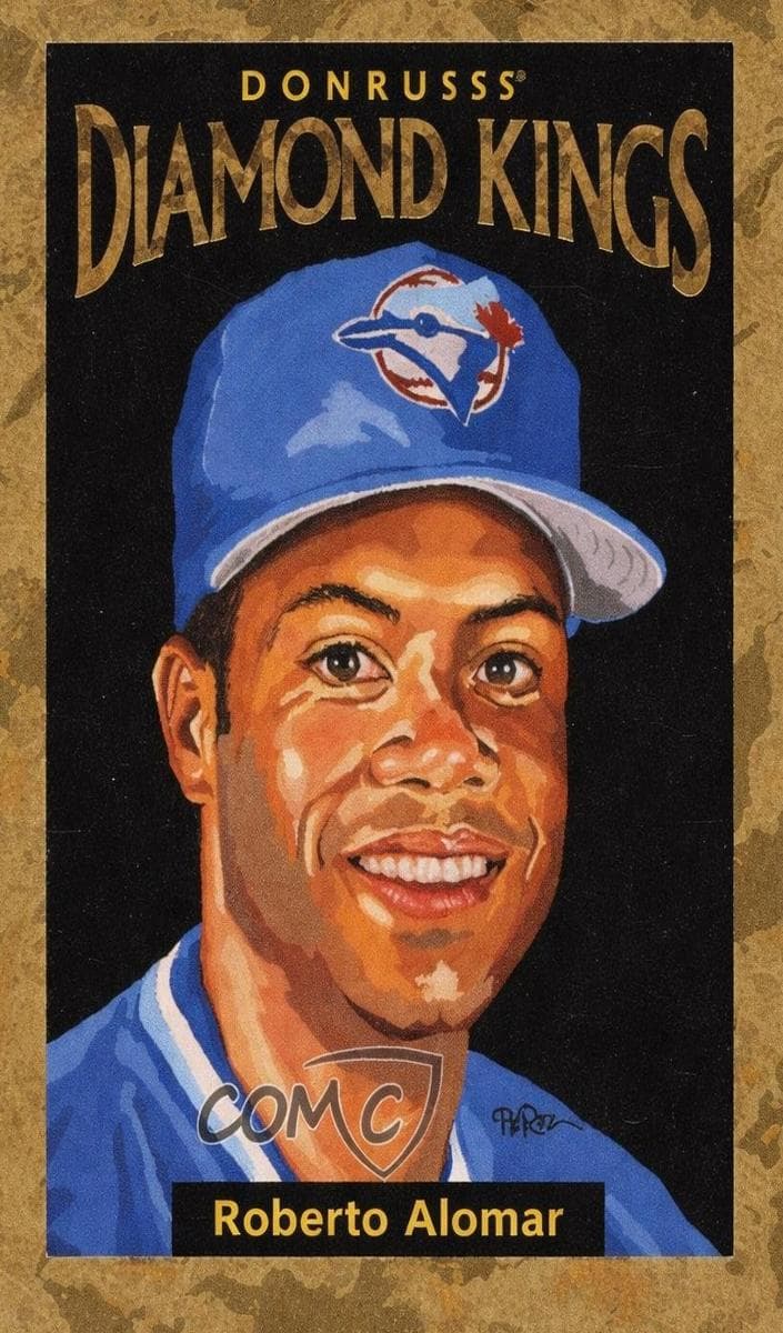 Roberto Alomar 1996 panini Donruss