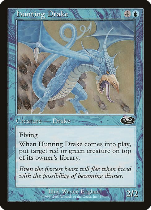 Hunting Drake 2001 Magic: The Gathering