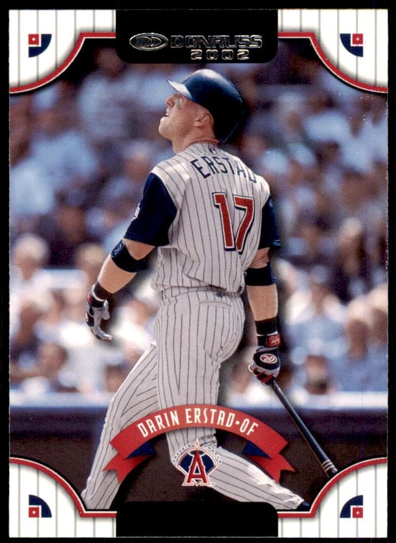 Darin Erstad 2002 panini Donruss