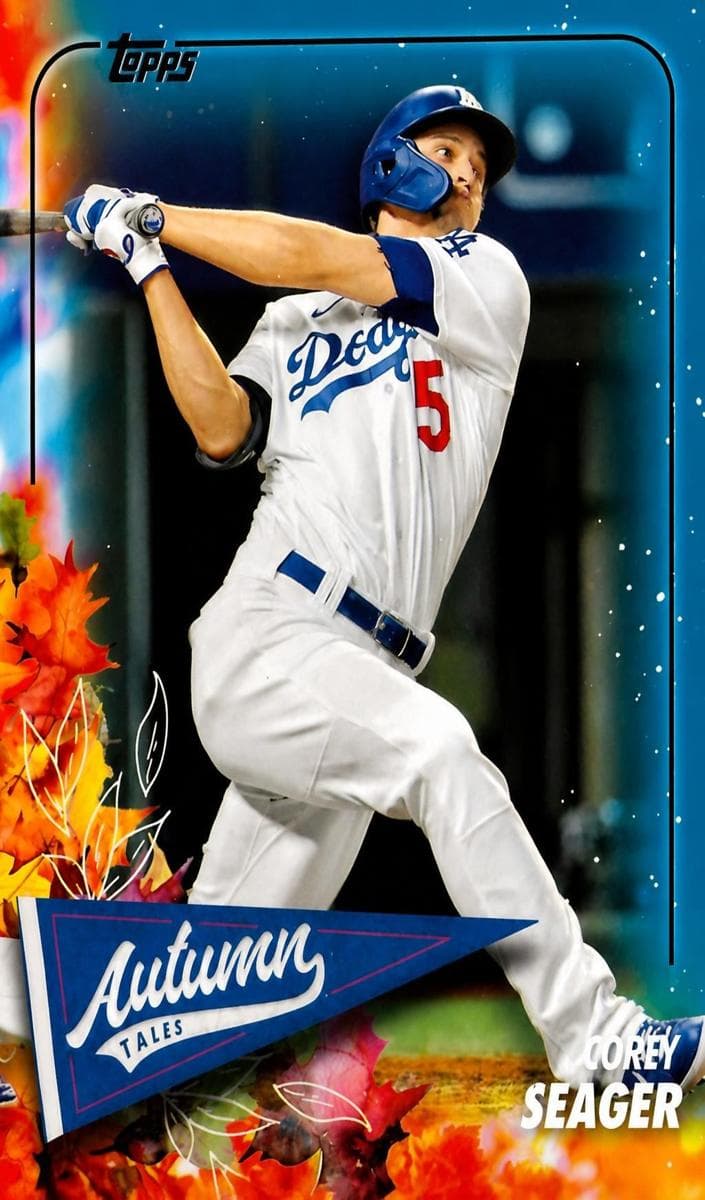 Corey Seager 2024 topps Topps Update