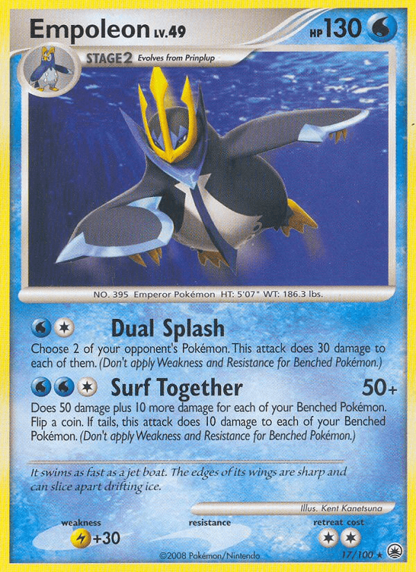 Empoleon 2008 Pokemon Majestic Dawn