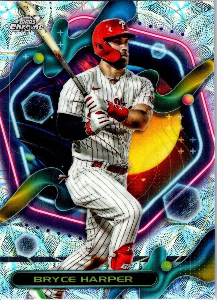 Bryce Harper 2023 topps Topps Cosmic Chrome