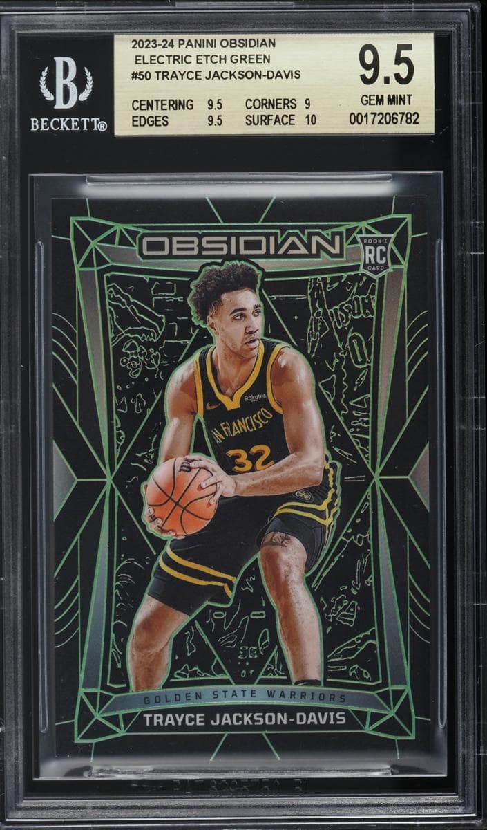 Trayce Jackson-Davis 2023 panini Panini Obsidian