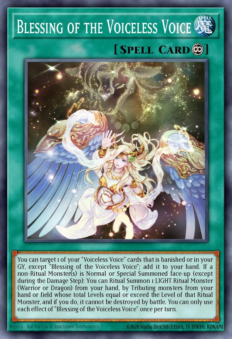 Blessing of the Voiceless Voice 2024 Yu-Gi-Oh!