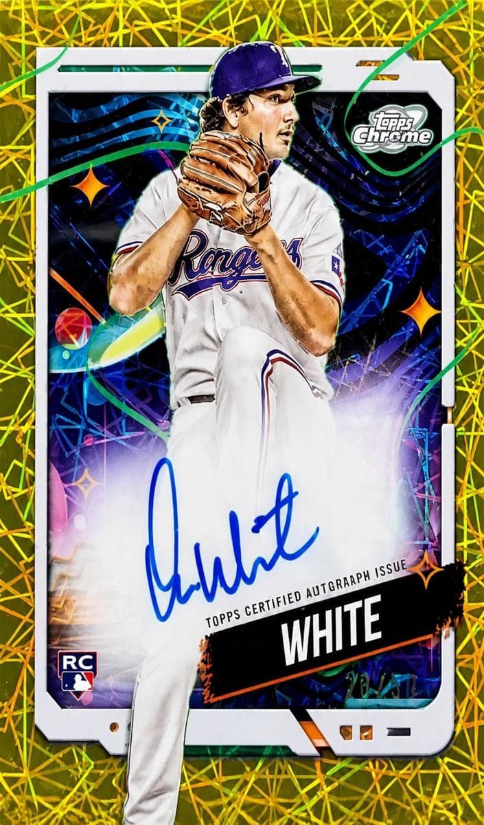 Owen White 2024 topps Topps Cosmic Chrome