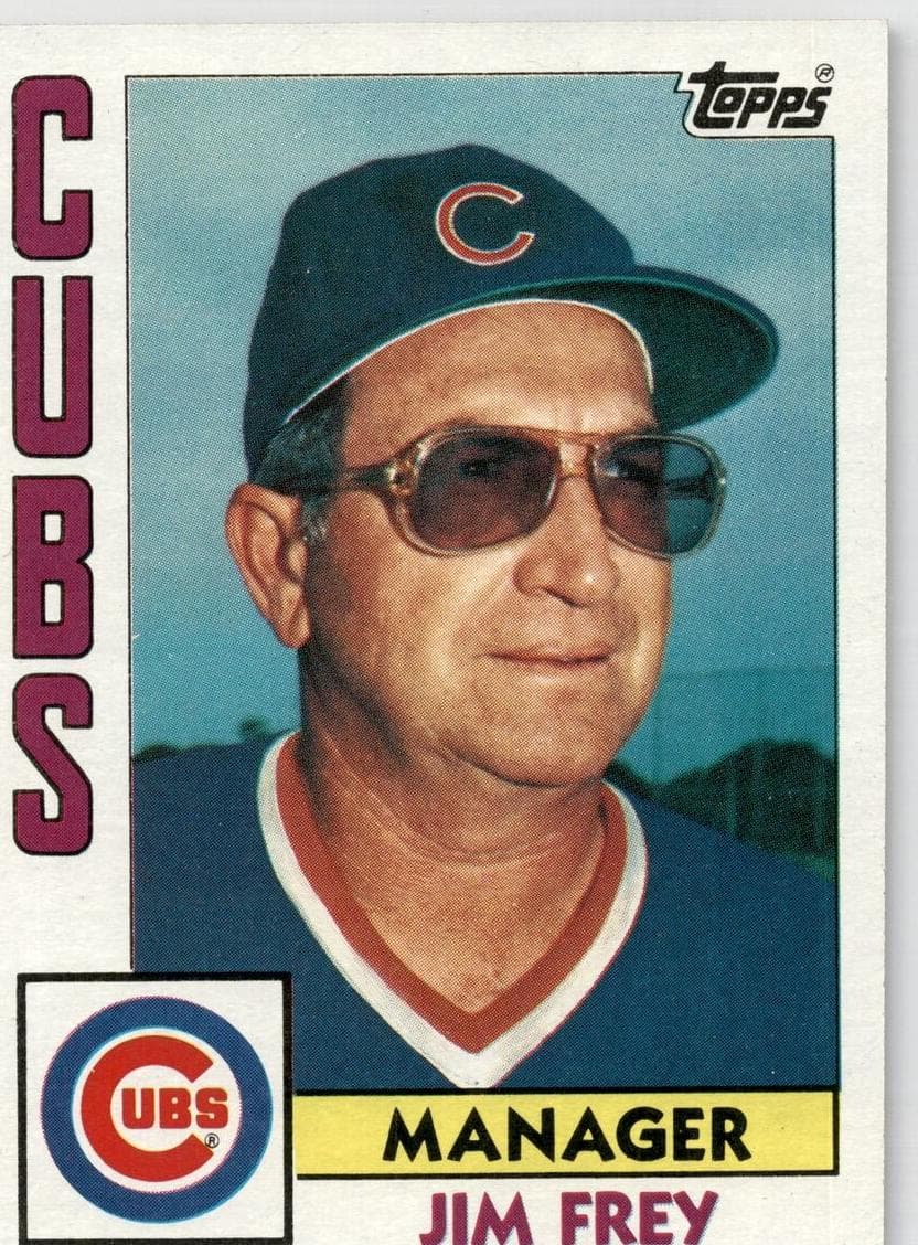 Jim Frey trading card