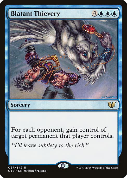 Blatant Thievery 2002 Magic: The Gathering Onslaught